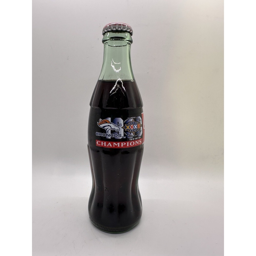 Coca-Cola 8oz Denver Broncos Super‎ Bowl XXXII Champions